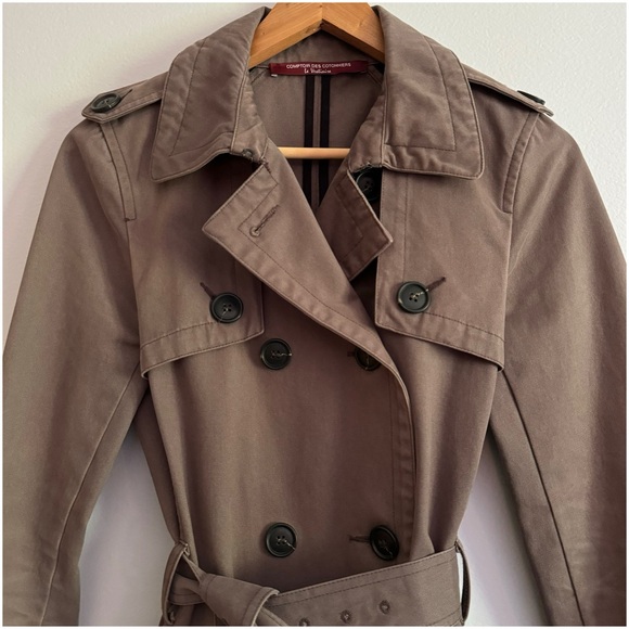Comptoir Des Cotonniers Trench Coat (36/Small) - Picture 3 of 14